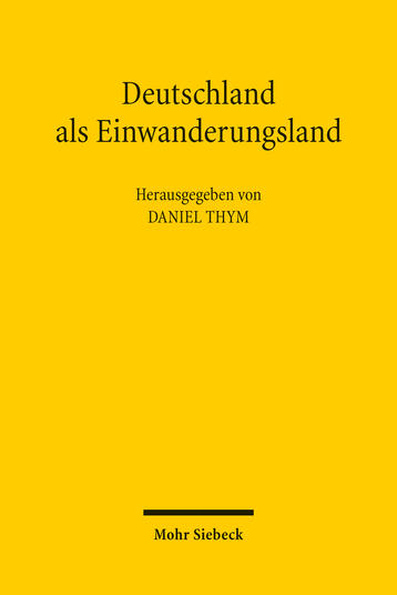 [Translate to Englisch:] Cover des Buches "Deutschland als Einwanderungsland"